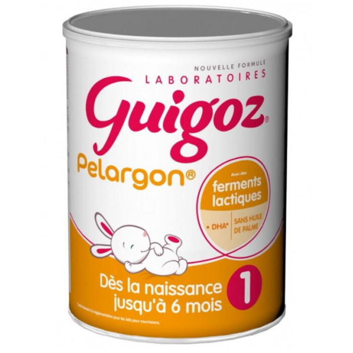 1 lait transit  bt 800g ( pelargon) Guigoz-225225