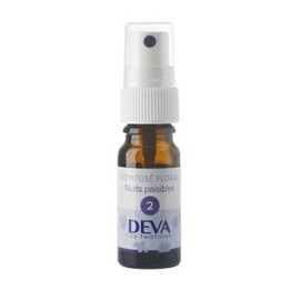 2 - Nuits paisibles bio - 10.0 ml - Complexes d'élixirs floraux bio - Deva -15777