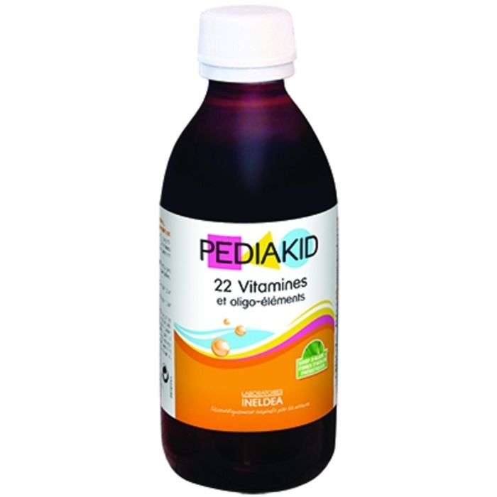 22 vitamines et oligo-éléments - 250ml Pediakid-189681