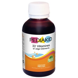 22 VITAMINES OLIGOELEMENTS - 125.0 ml - Pédiakid - Pediakid Favoriser une croissance équilibrée-10951