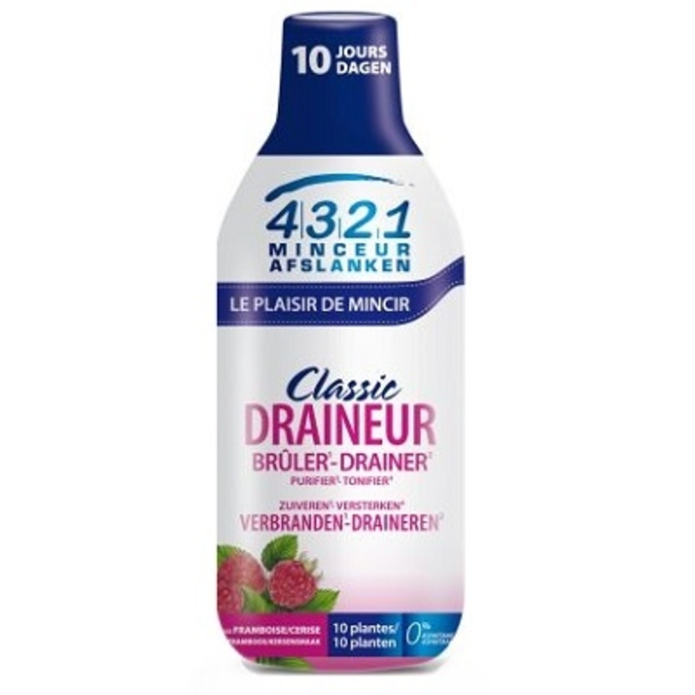 4321 minceur 4 actions 500ml - draineur - arkopharma 4321 minceur 4 actions 500ml - draineur - arkopharma