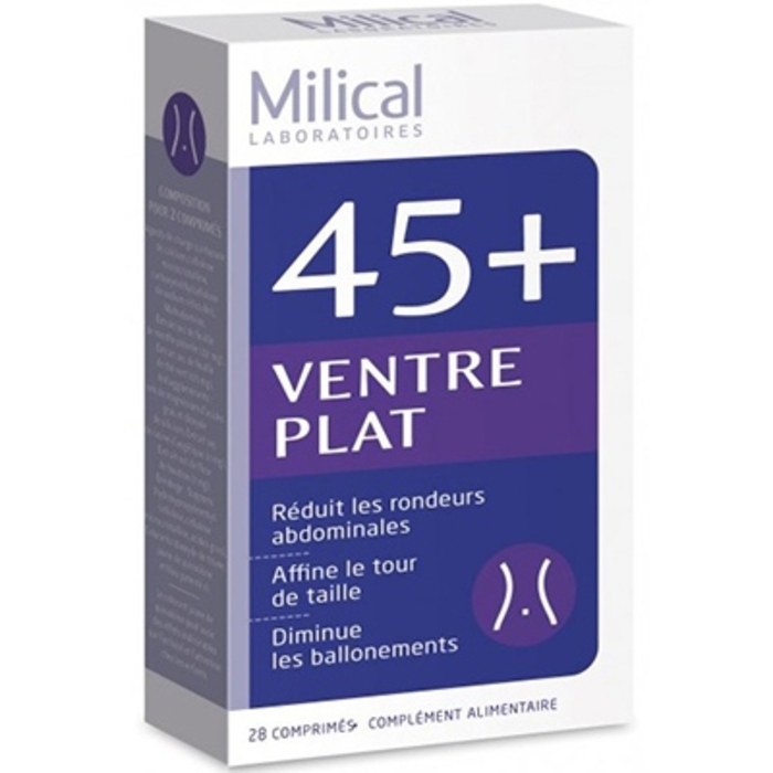Photo de 45+ ventre plat - 28 comprimés Milical 45+ ventre plat - 28 comprimés Milical-196242