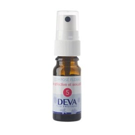 5 - Vie affective et sexualité bio - 10.0 ml - Complexes d'élixirs floraux bio - Deva -15780