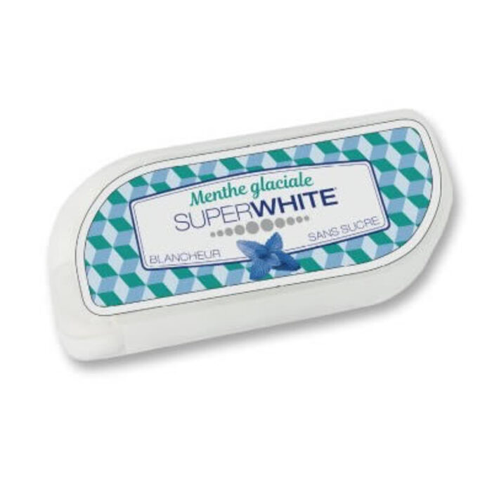 Photo de 50 pastilles fraîcheur menthe glaciale Superwhite 50 pastilles fraîcheur menthe glaciale Superwhite-199256
