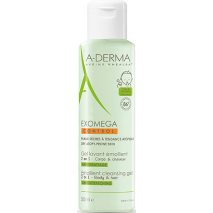 Photo de A-derma exomega control gel lavant emollient Aderma A-derma exomega control gel lavant emollient Aderma-222549