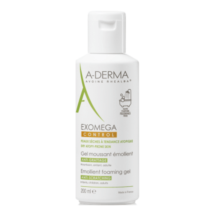 Photo de A-derma exomega control gel moussant emollient Aderma A-derma exomega control gel moussant emollient Aderma-222547