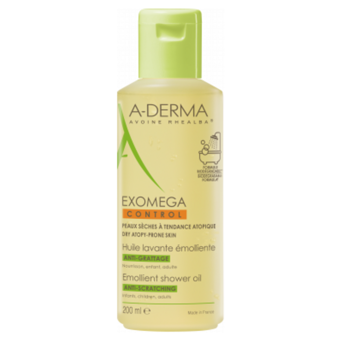 Photo de A-derma exomega control huile lavante emolliente 200ml Aderma A-derma exomega control huile lavante emolliente 200ml Aderma-222544