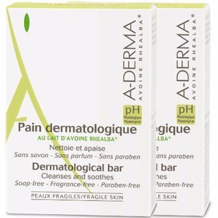 Photo de A-derma pain dermatologique lot de 2x100g Aderma A-derma pain dermatologique lot de 2x100g Aderma-119789