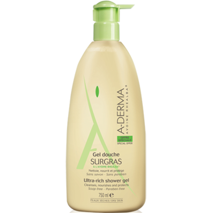 Photo de A-derma sensifluid gel douche surgras - 750 ml Aderma A-derma sensifluid gel douche surgras - 750 ml Aderma-144587