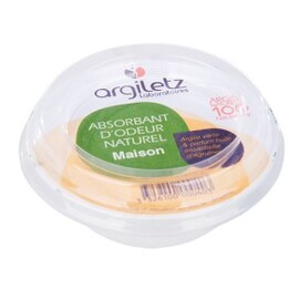 Absorbant d'odeur naturel maison agrumes - 115.0 g - Maison - Argiletz Maison - Parfum huile essentielle d'agrumes-133507