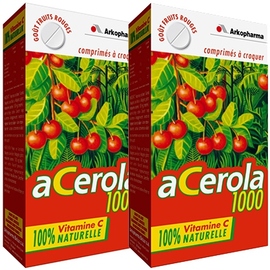 Acerola 1000 - lot de 2 - arkopharma -147947