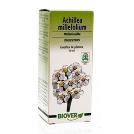 Achillea millefolium (millefeuille) bio - 50.0 ml - gouttes de plantes - teintures mères - biover Digestion-8946