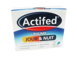 ACTIFED Jour et Nuit - 16 comprimés - JOHNSON & JOHNSON -192923