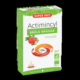 Actimincyl bio - 20 ampoules de 15ml - 20.0 unités - minceur - super diet -11085