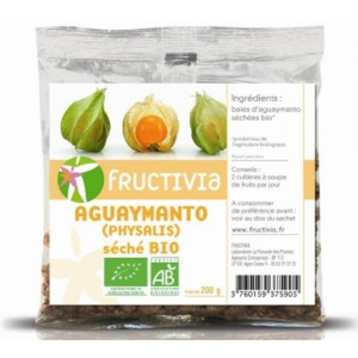 Aguaymanto physalis bio - sachet 200 g Fructivia-136067