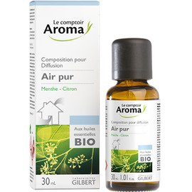 Air pur composition pour diffusion menthe citron 30ml - le comptoir aroma -221992