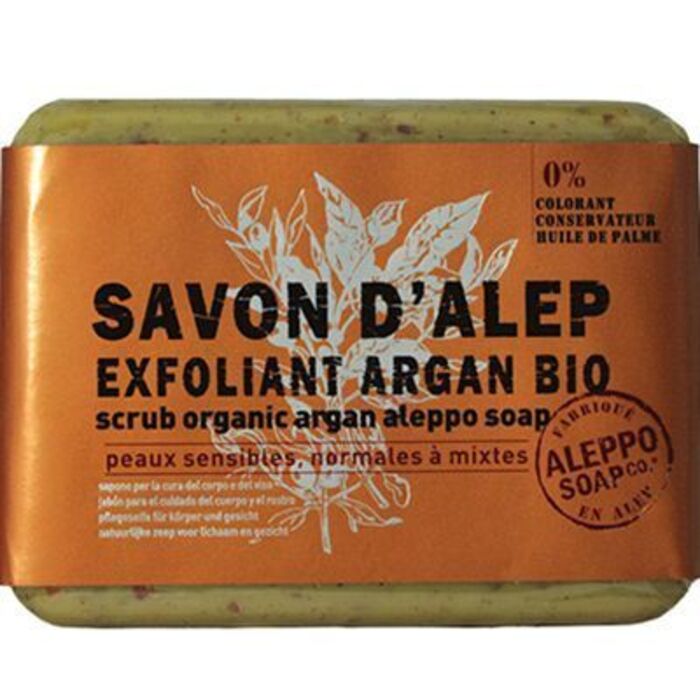 Photo de Aleppo soap savon d'alep exfoliant argan bio 100g Aleppo soap Aleppo soap savon d'alep exfoliant argan bio 100g Aleppo soap-225985