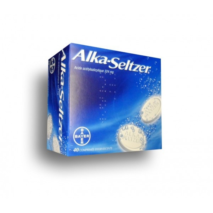 Photo de Alka seltzer 324mg - 40 comprimés effervescents Bayer Alka seltzer 324mg - 40 comprimés effervescents Bayer-192965