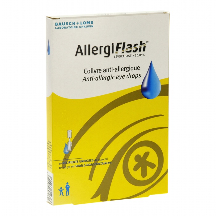 Allergiflash 10 unidoses de 0,3ml Bausch & lomb-192602