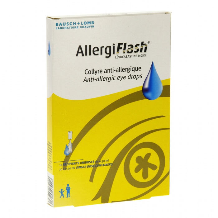 Photo de Allergiflash 10 unidoses de 0,3ml Bausch & lomb Allergiflash 10 unidoses de 0,3ml Bausch & lomb-192602