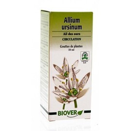 Allium ursinum (ail des ours) bio - 50.0 ml - gouttes de plantes - teintures mères - biover Purifie, élimine les toxines-8949