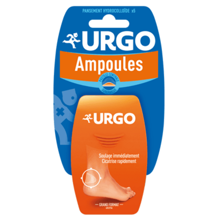 Photo de Ampoules talon pansement grand format x5 Urgo Ampoules talon pansement grand format x5 Urgo-145694
