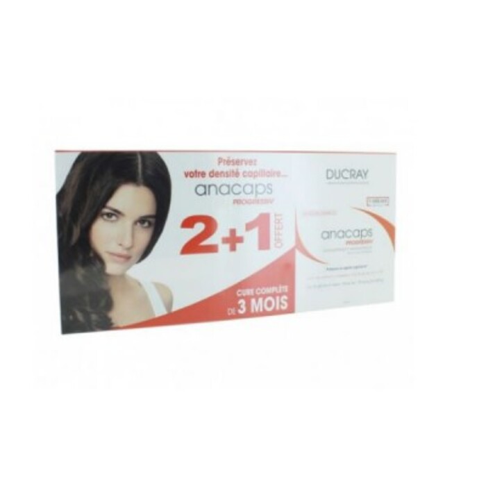 Photo de Anacaps progressiv - 3x30 gélules Ducray Anacaps progressiv - 3x30 gélules Ducray-205757