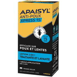Anti-poux express 15' - 200.0 ml - apaisyl -145514