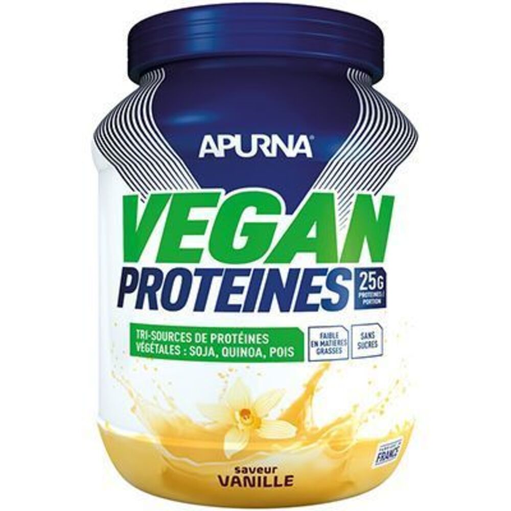 Photo de Apurna vegan protéines vanille 660g Apurna Apurna vegan protéines vanille 660g Apurna-225308