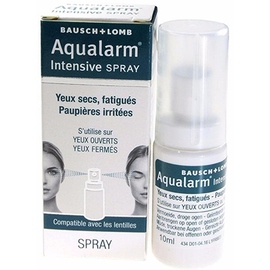 Aqualarm intensive spray 10ml - ophtamologie - bausch & lomb -212392