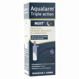 Aqualarm triple action 10ml - ophtamologie - bausch & lomb -221187