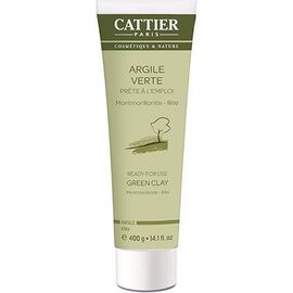 Argile Verte Bio Tube 400g - 400.0 g - Prêt à l'emploi - Cattier Peaux mixtes à grasses-1489