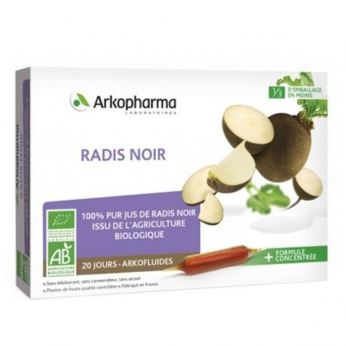Photo de Arkofl radis noir bio amp 20 x10ml Arkopharma Arkofl radis noir bio amp 20 x10ml Arkopharma-261151