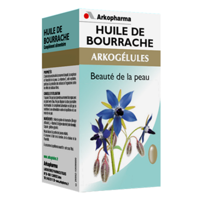 Photo de Arkogelules huile de bourrache - eco Arko pharma Arkogelules huile de bourrache - eco Arko pharma-191791