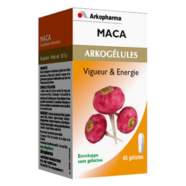 ARKOGELULES Maca - 45 gélules - tonus vitalité - ArkoPharma Arkogélules Maca-188698