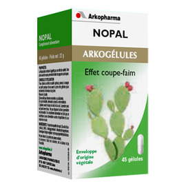 ARKOGELULES Nopal - 45 gélules - effet de satiété - ArkoPharma Arkogélules Nopal-147729