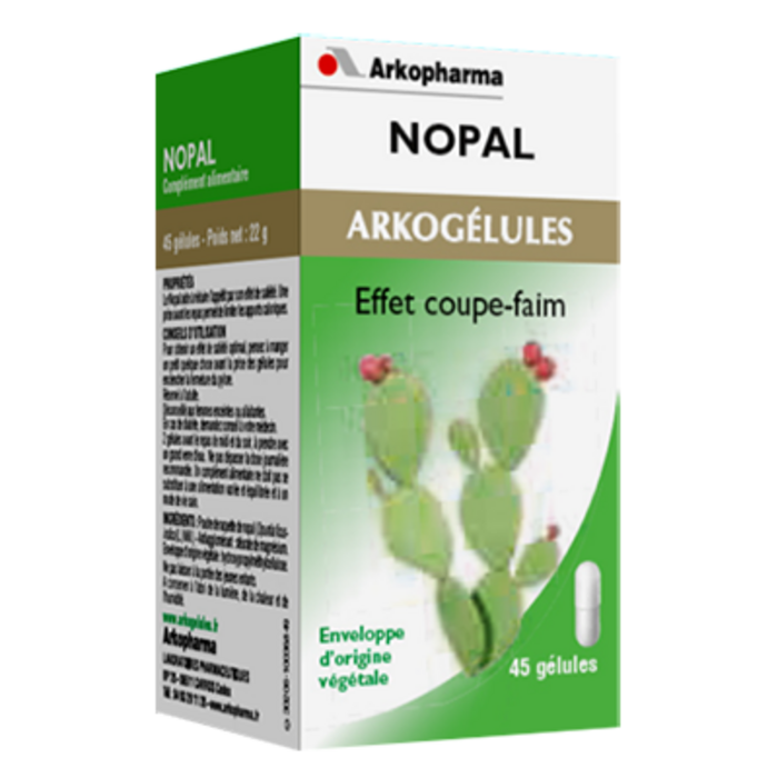 Photo de Arkogelules nopal - 45 gélules Arko pharma Arkogelules nopal - 45 gélules Arko pharma-147729