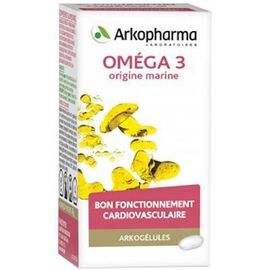 ARKOGELULES Omega 3 - 180 capsules - 180.0  - coeur - ArkoPharma Arkogélules Oméga 3, origine marine-191851