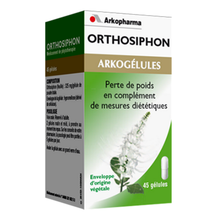 Photo de Arkogelules orthosiphon - 45 gélules Arko pharma Arkogelules orthosiphon - 45 gélules Arko pharma-192436