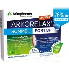 Arkorelax sommeil fort 8heures 15 comprimés - arkopharma -222665