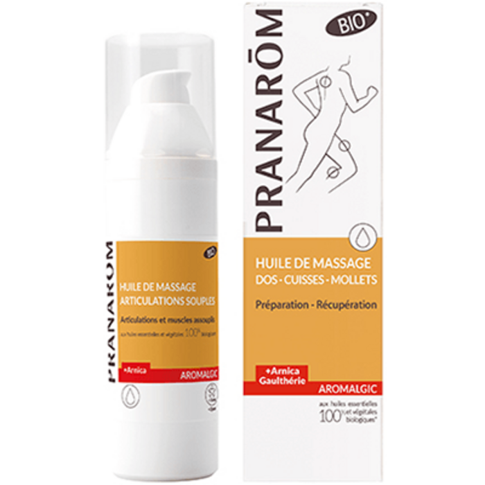 Photo de Aromalgic huile de massage bio 100ml Pranarom Aromalgic huile de massage bio 100ml Pranarom-225471