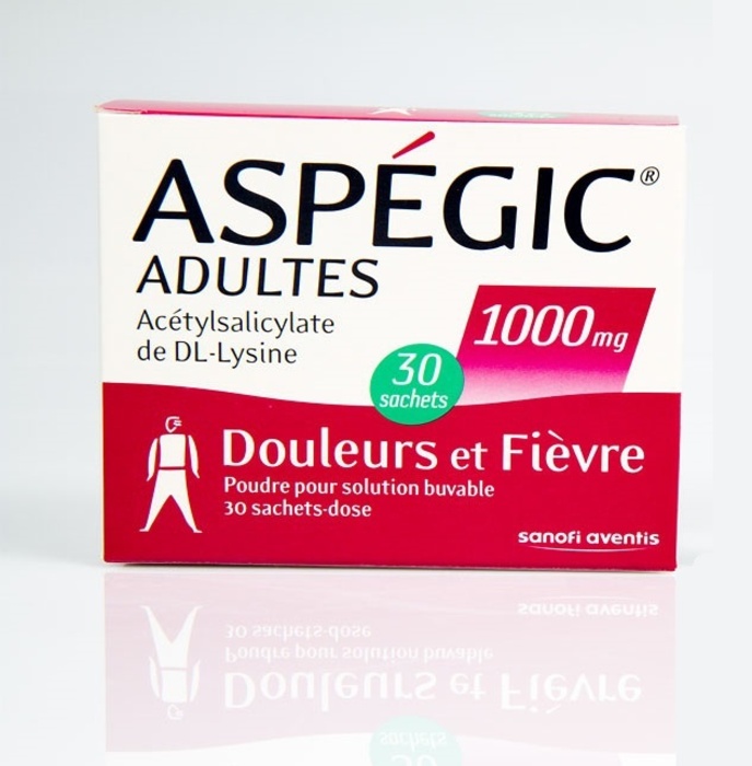 Photo de Aspegic adultes 1000mg - 30 sachets Sanofi Aspegic adultes 1000mg - 30 sachets Sanofi-192929