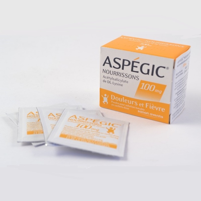 Photo de Aspegic nourrissons 100mg - 20 sachets Sanofi Aspegic nourrissons 100mg - 20 sachets Sanofi-192275
