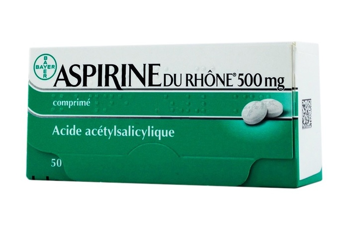 Photo de Aspirine du rhône 500mg - 50 comprimés Bayer Aspirine du rhône 500mg - 50 comprimés Bayer-194026