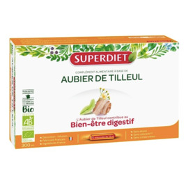 AUBIER DE TILLEUL BIO -  20 ampoules de 15ml - 20.0 unités - Digestion bien être - Super Diet Allié du foie-4441