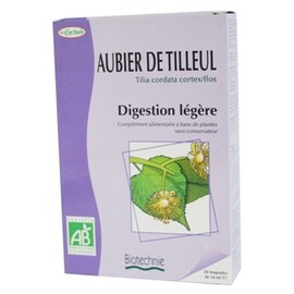 Aubier de tilleul Bio - 20 ampoules - divers - Biotechnie La cour'tisane -136576
