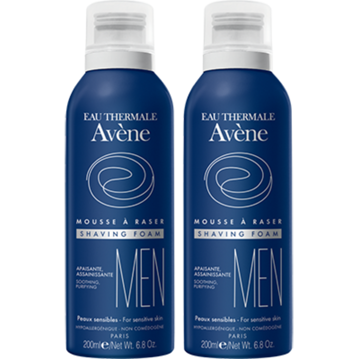 Photo de Avene homme mousse à raser - 2x200ml Avène Avene homme mousse à raser - 2x200ml Avène-205369