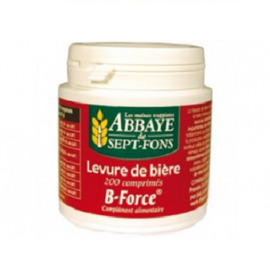 B-force (levure de bière) - 200.0 unites - Compléments Alimentaires - Abbaye de Sept-Fons -11968