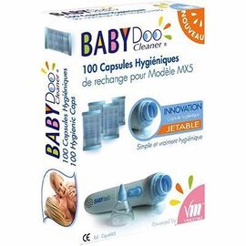 Babydoo 100 capsules hygiéniques jetables - visiomed -215131