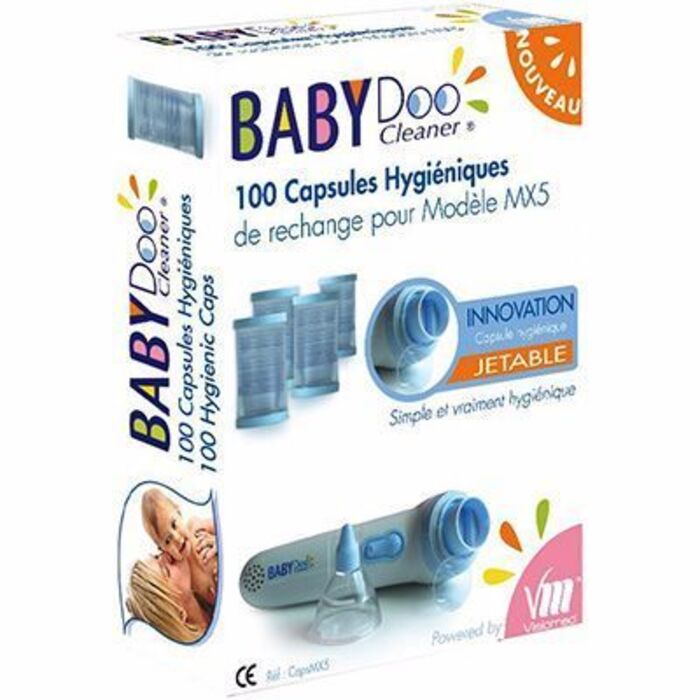 Photo de Babydoo 100 capsules hygiéniques jetables Visiomed Babydoo 100 capsules hygiéniques jetables Visiomed-215131
